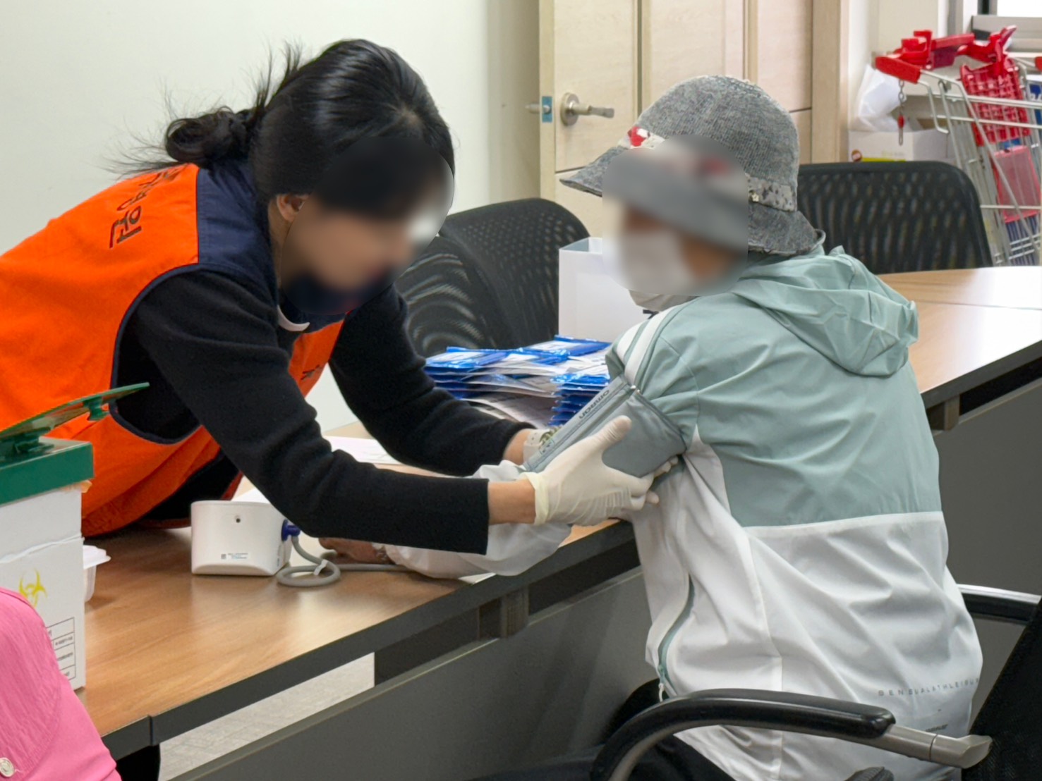 5월 건주병원 연계 혈압 혈당 검진 실시