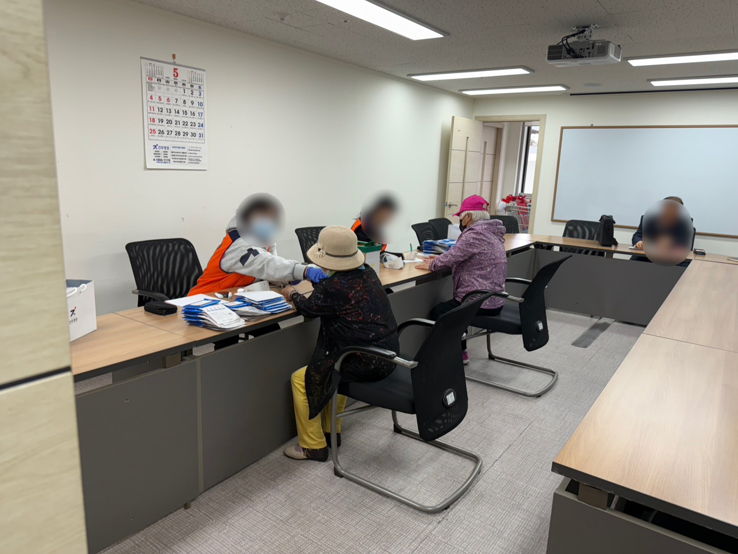 5월 건주병원 연계 혈압 혈당 검진 실시